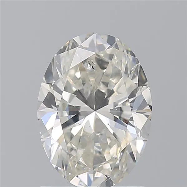 1.50ct Oval Natural Diamond (Colour I, Clarity SI2, HRD Certified)