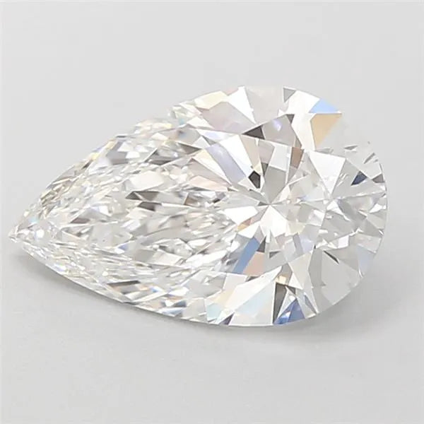 1.66ct Pear Lab Grown Diamond (Colour E, Clarity VVS2, IGI Certified)