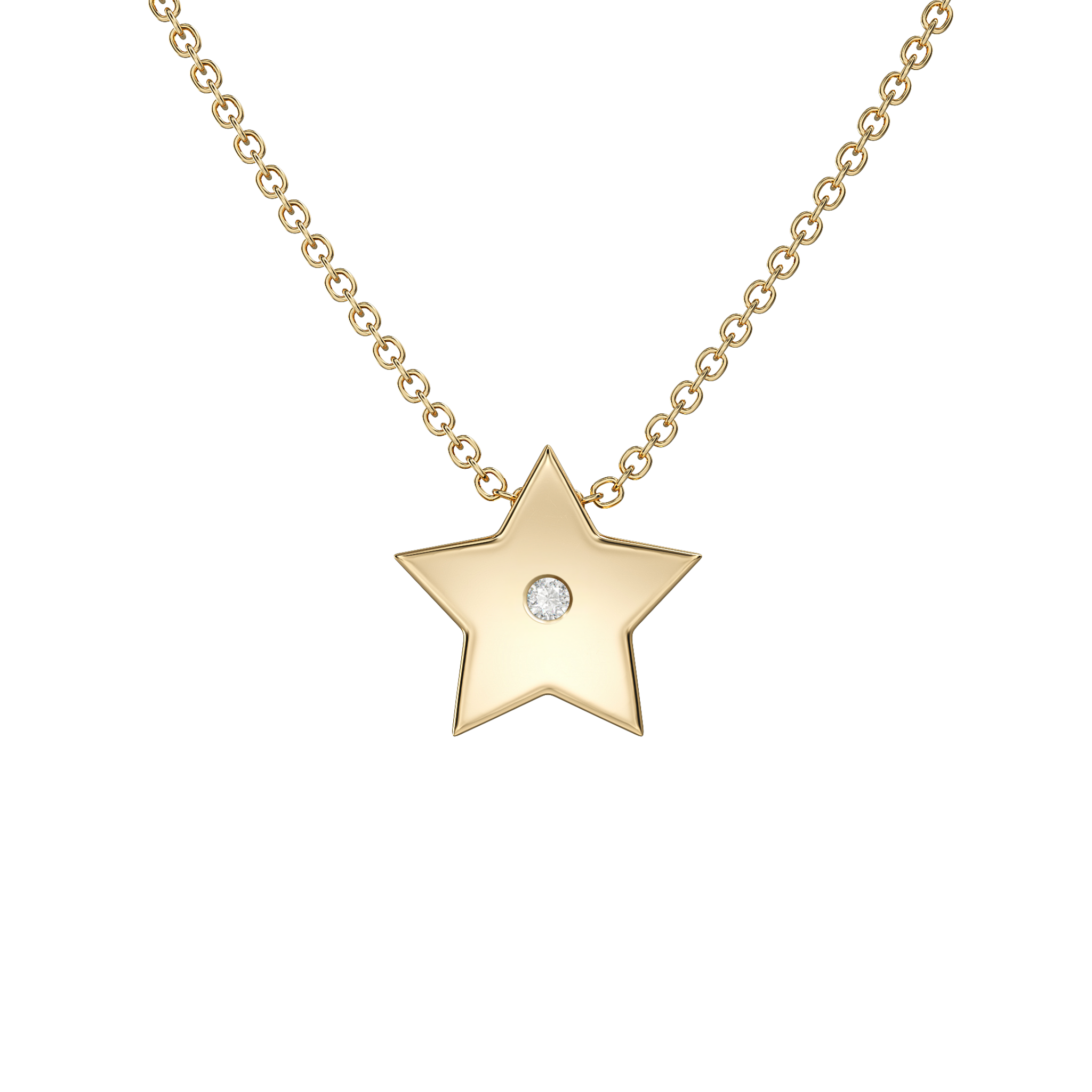 Love in a Jewel Star Pendant