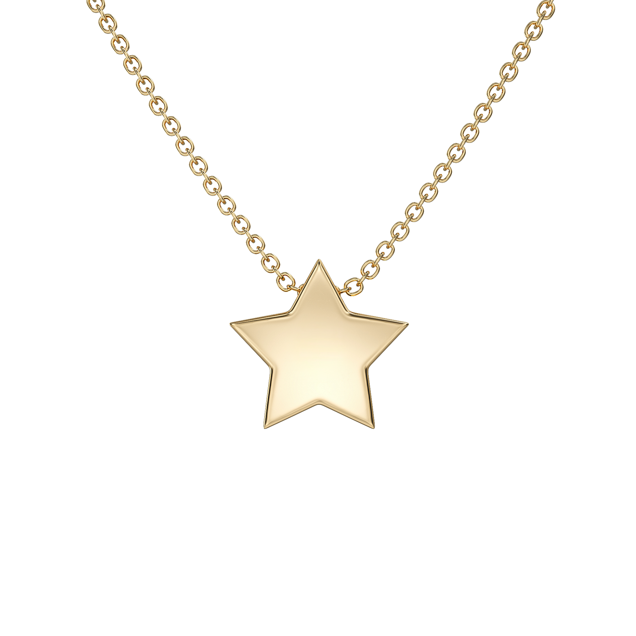Love in a Jewel Plain Star Pendant