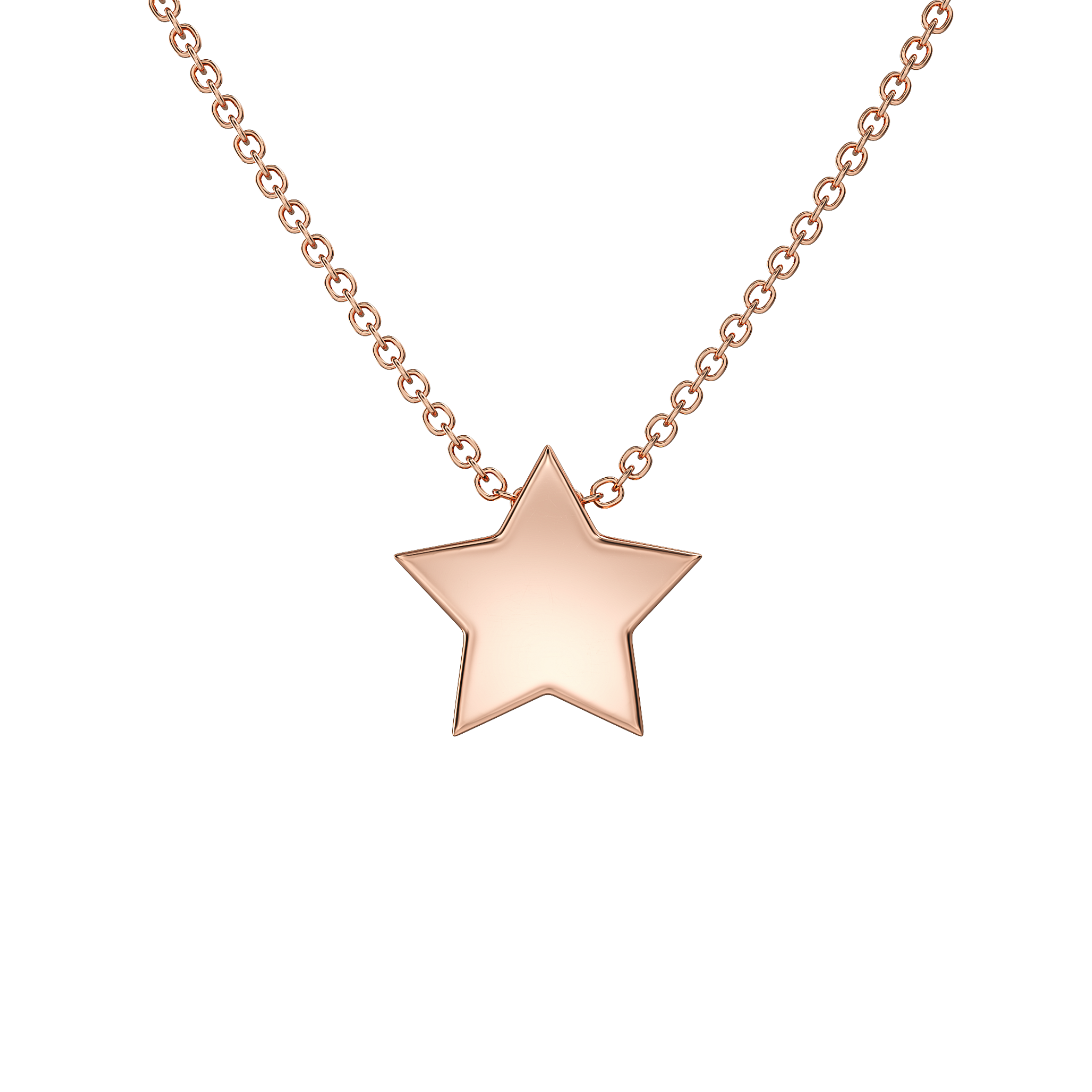 Love in a Jewel Plain Star Pendant
