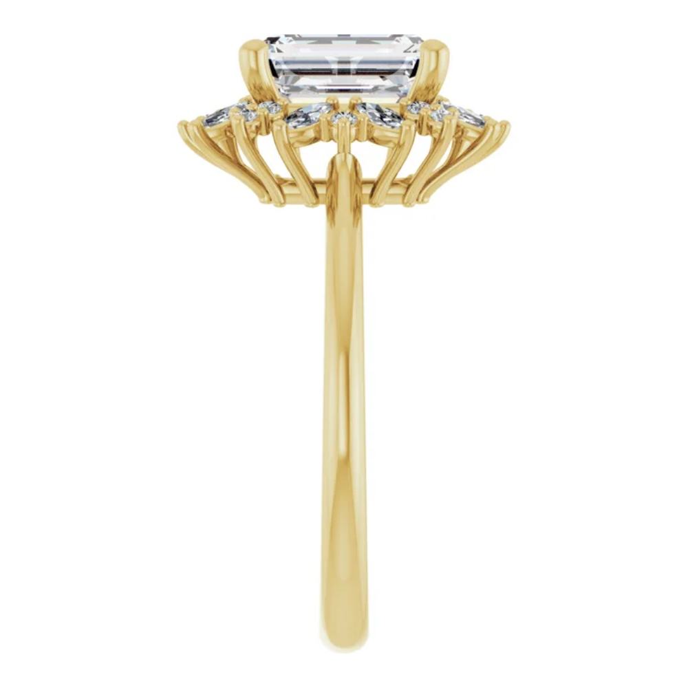 'Aurelia' Emerald Ring