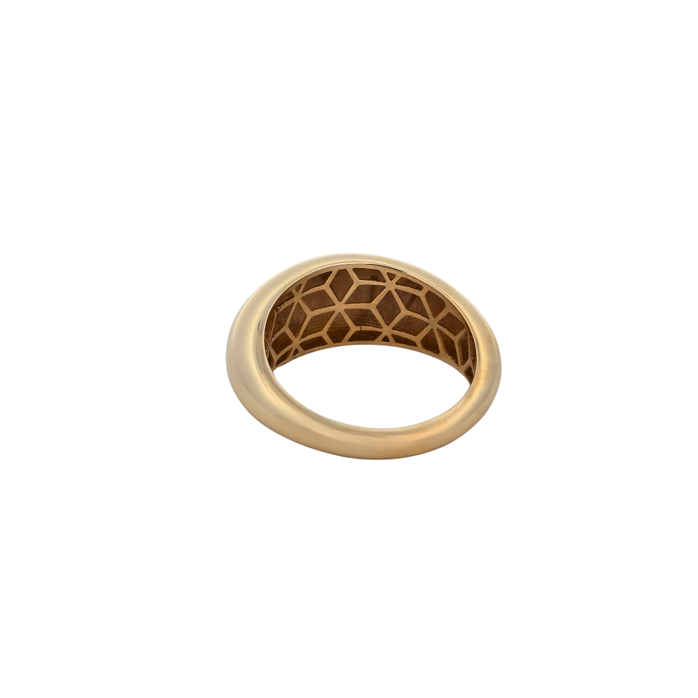 9k Yellow Gold High Dome Ring