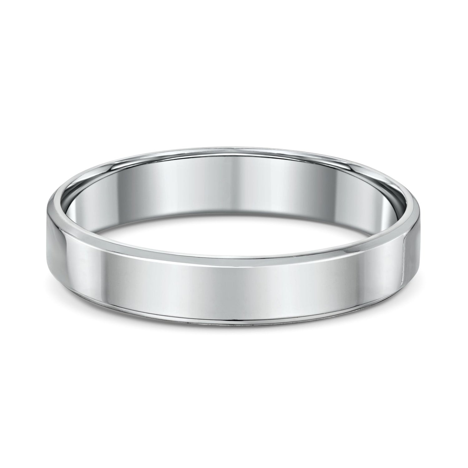 'James' Flat Bevel Wedding Band