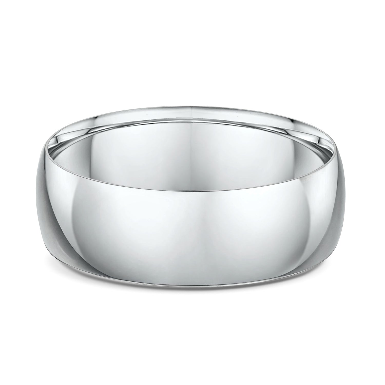 'Caleb' Light Dome Wedding Band