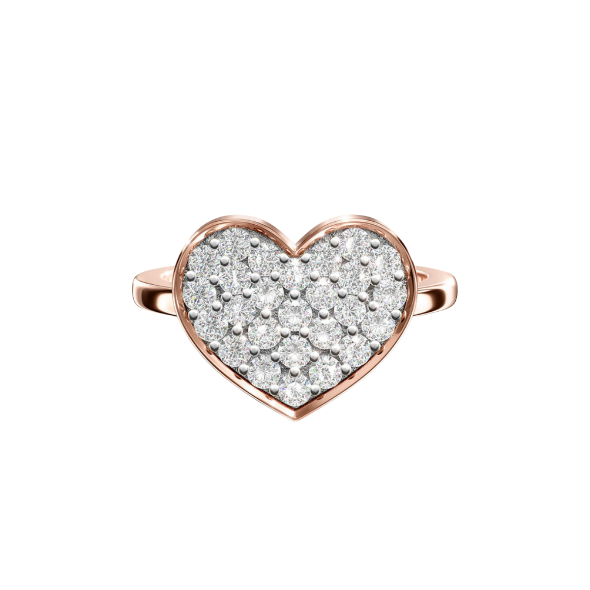 Love in a Jewel Full Heart Ring