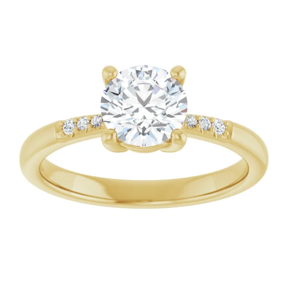 'Callie' Round Brilliant Ring