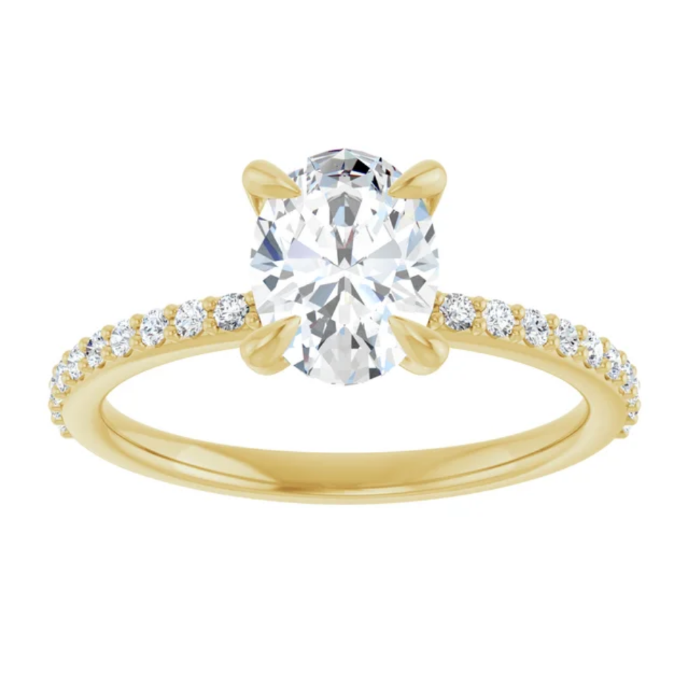 'Brielle' Oval Ring