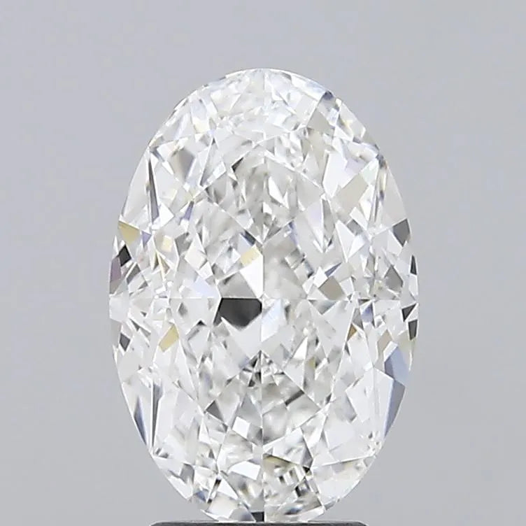 4.07ct Oval Lab Grown Diamond (Colour F, Clarity VVS2, IGI Certified)
