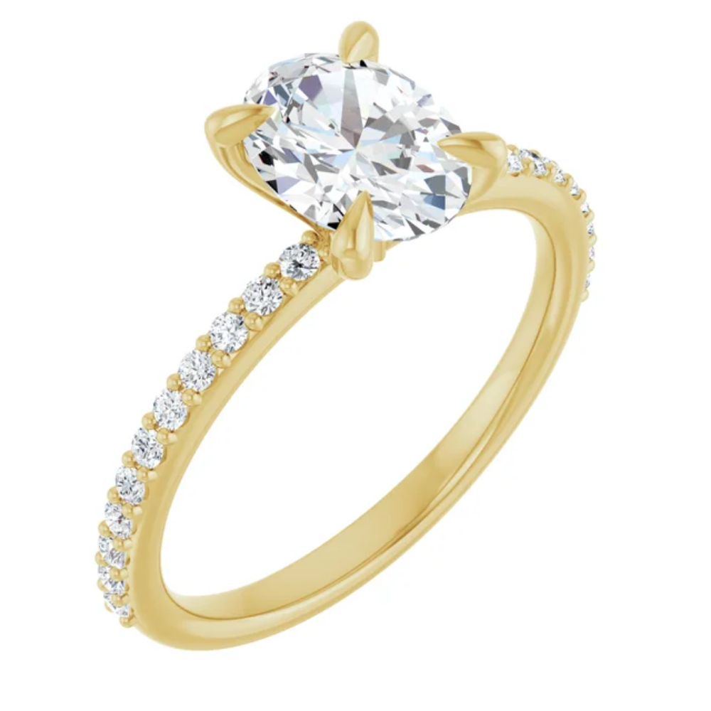 'Brielle' Oval Ring
