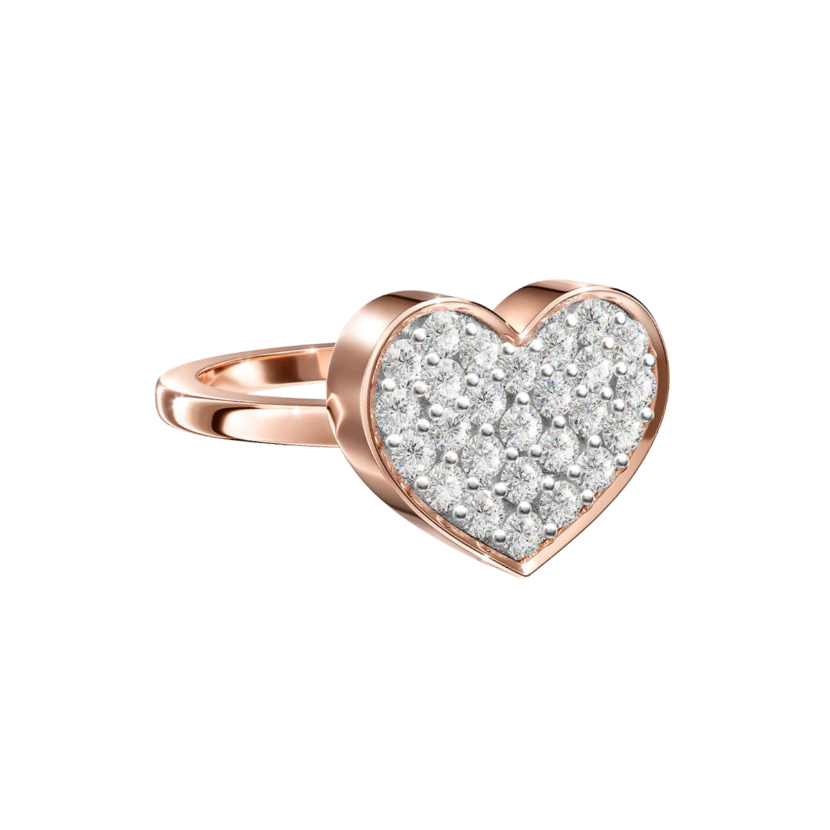 Love in a Jewel Full Heart Ring