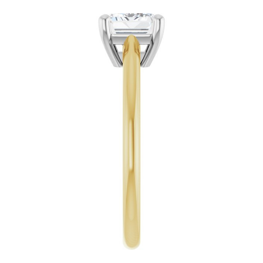 'Celine' East West Emerald Cut Ring