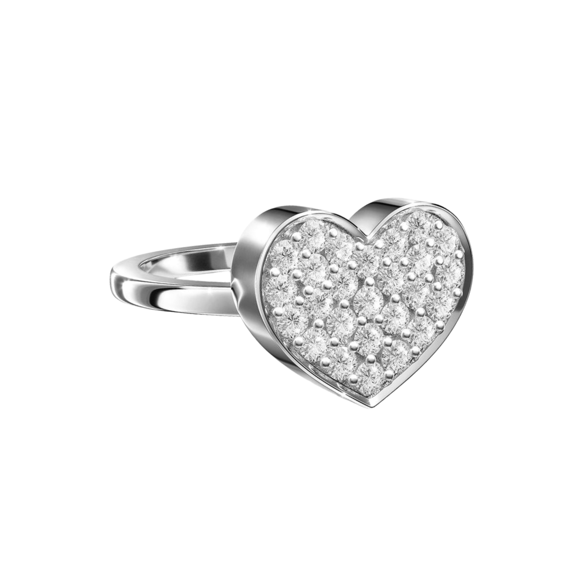 Love in a Jewel Full Heart Ring