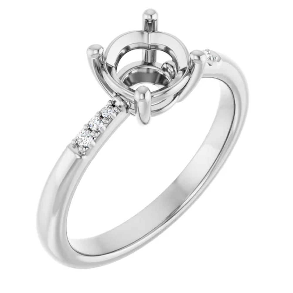 'Callie' Round Brilliant Ring