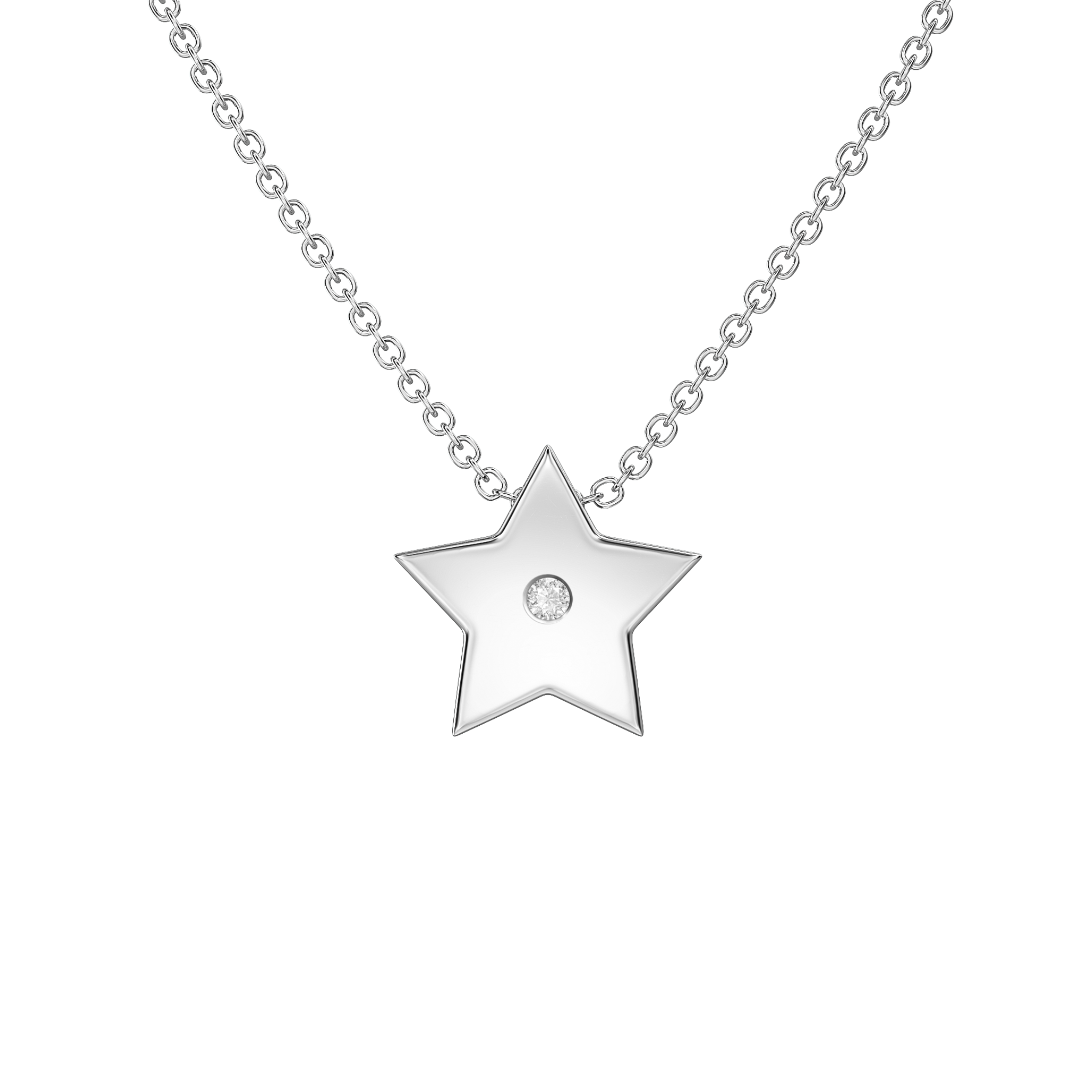 Love in a Jewel Star Pendant