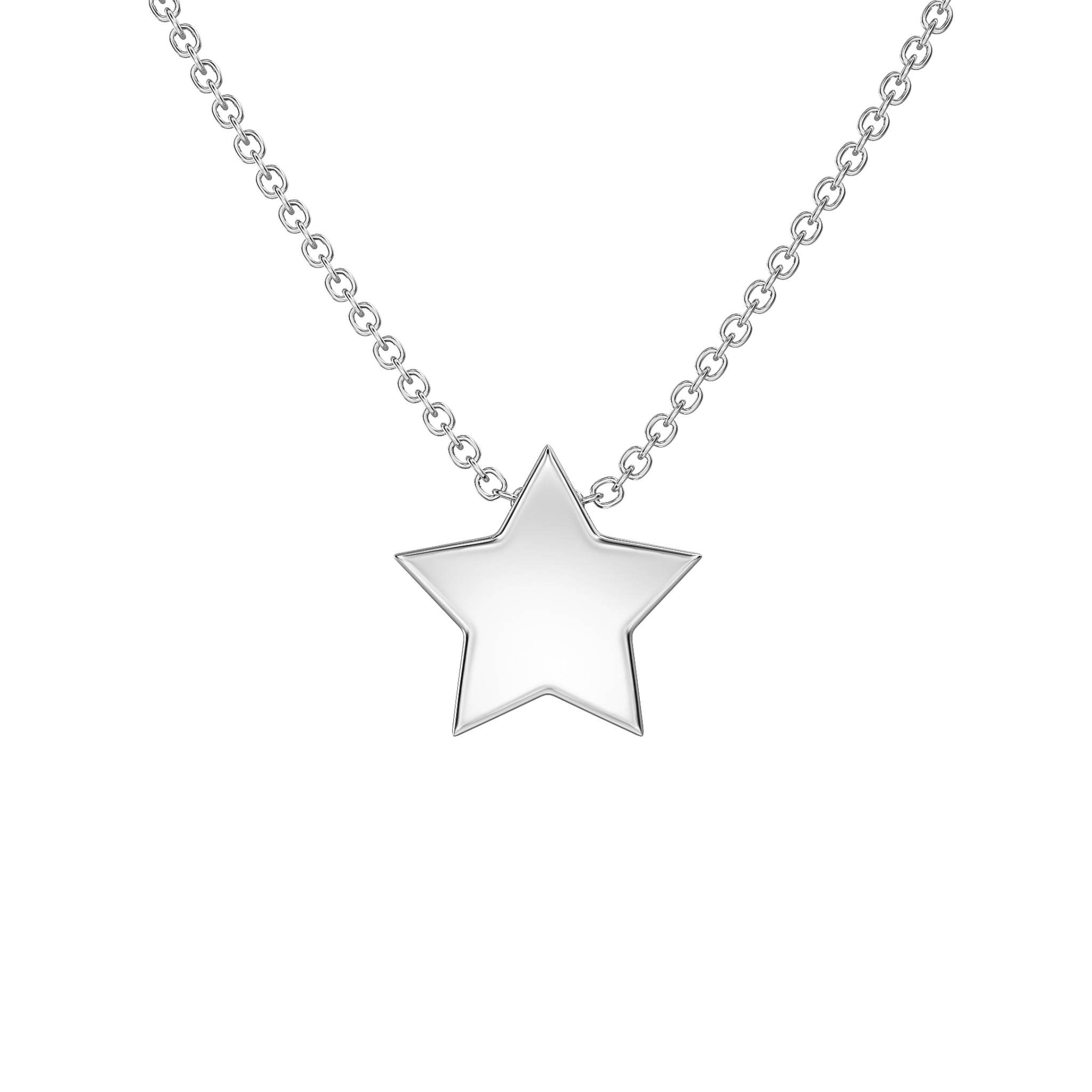 Love in a Jewel Plain Star Pendant