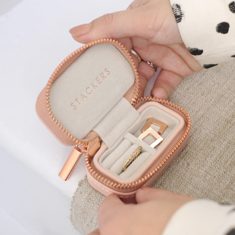 Stackers Large Blush Travel Case