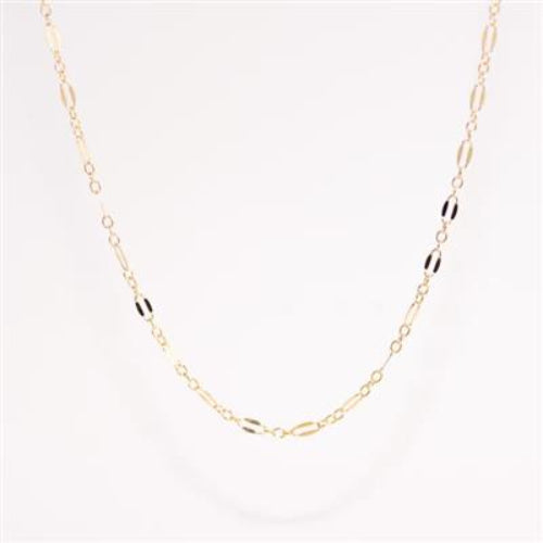 Gold Filled Halo Link Chain
