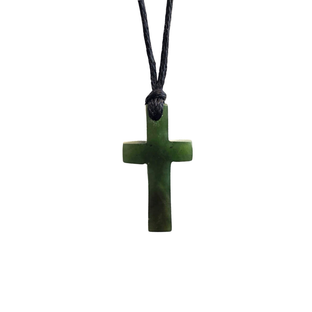 Cross Pounamu Necklace