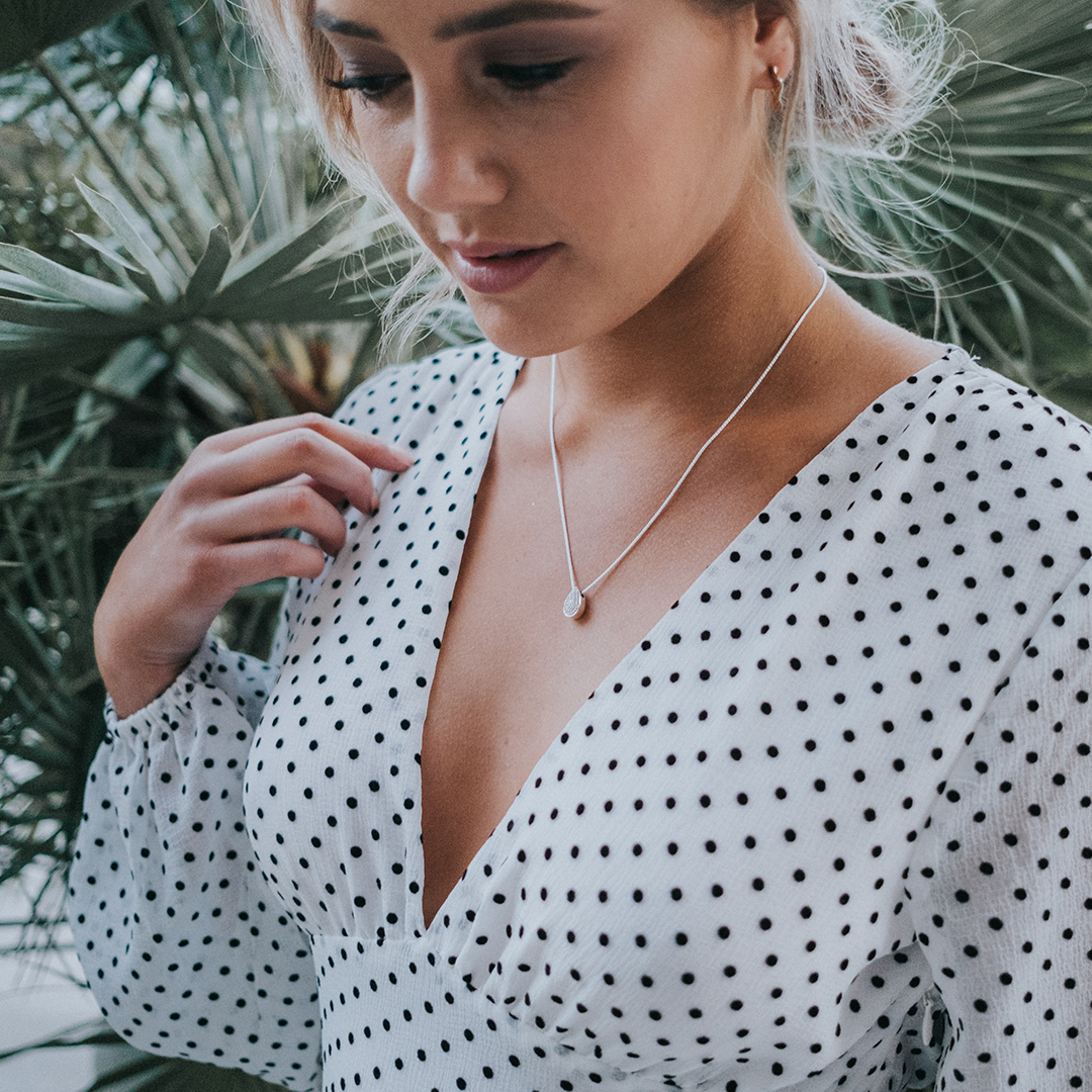 Love in a Jewel Full Love Drop Pendant