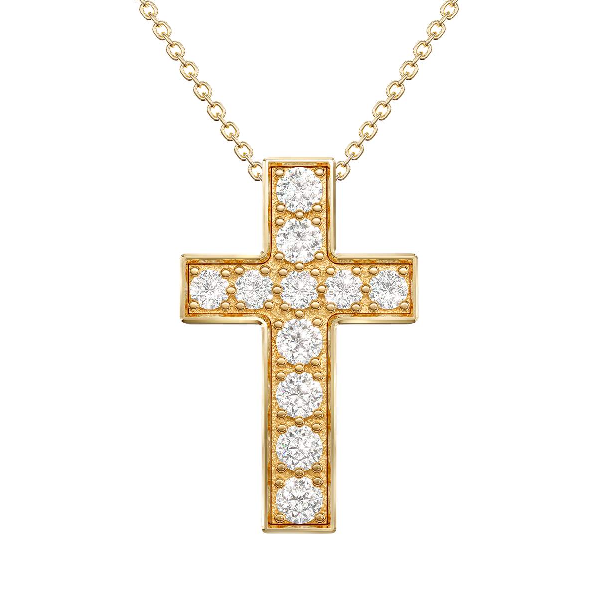 Love in a Jewel Full Cross Pendant