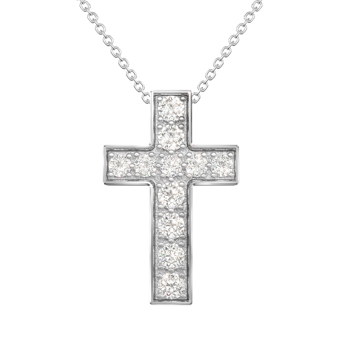 Love in a Jewel Full Cross Pendant