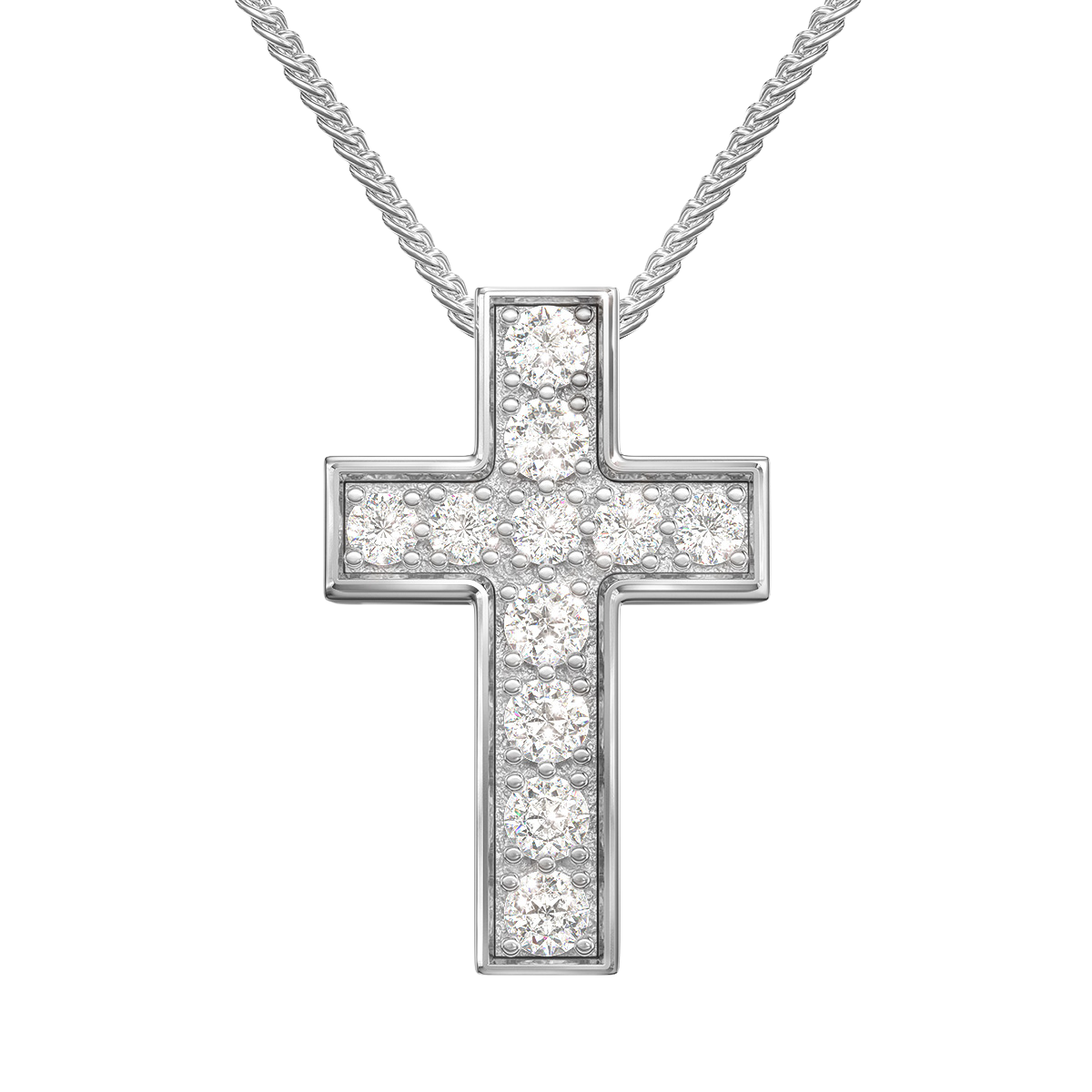 Love in a Jewel Full Cross Pendant