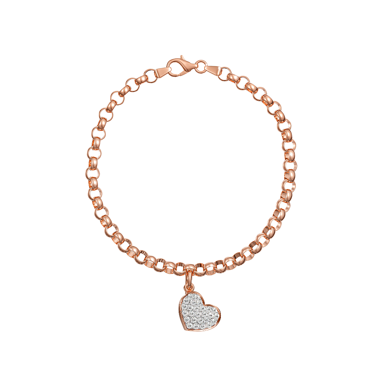 Love in a Jewel Full Heart Charm