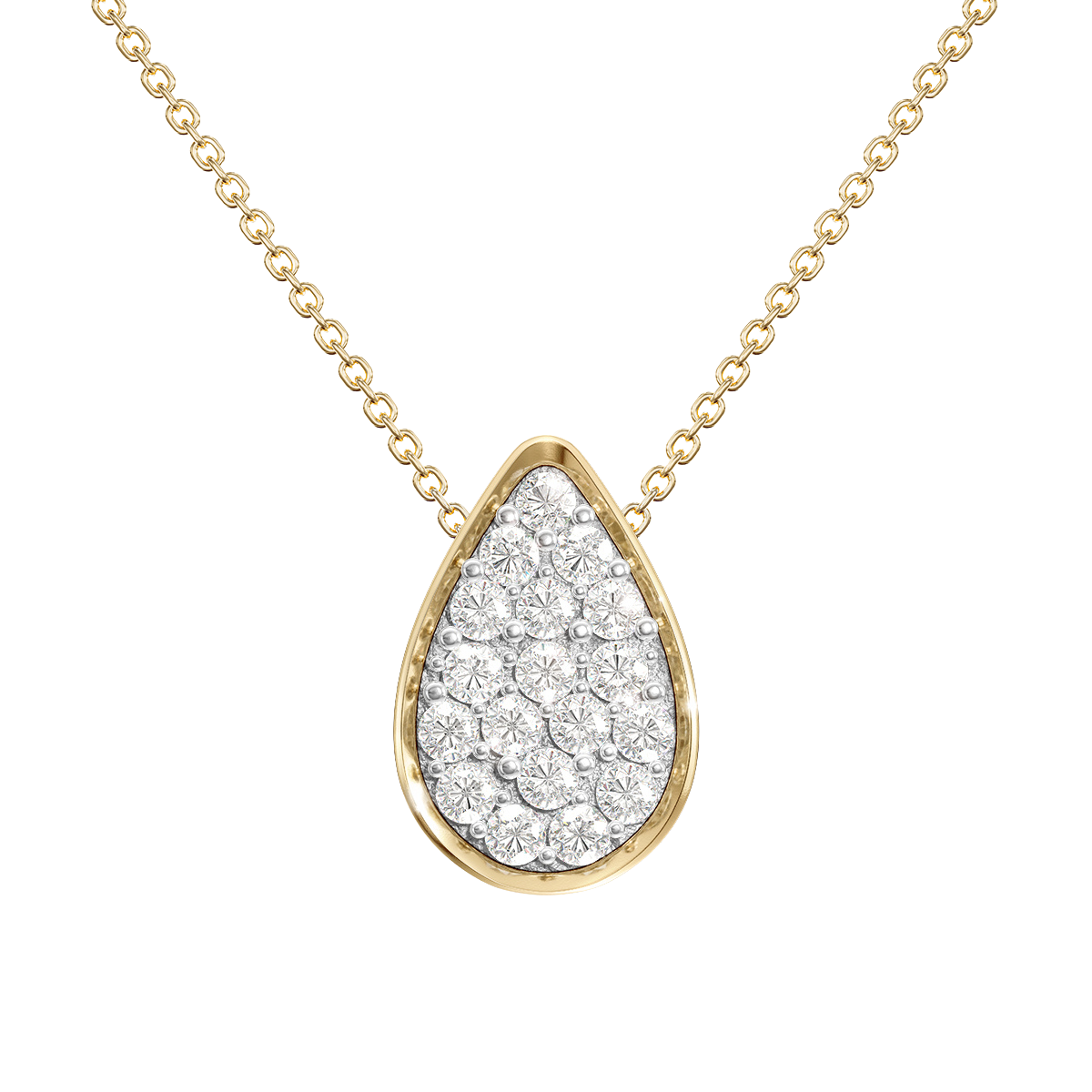 Love in a Jewel Full Love Drop Pendant