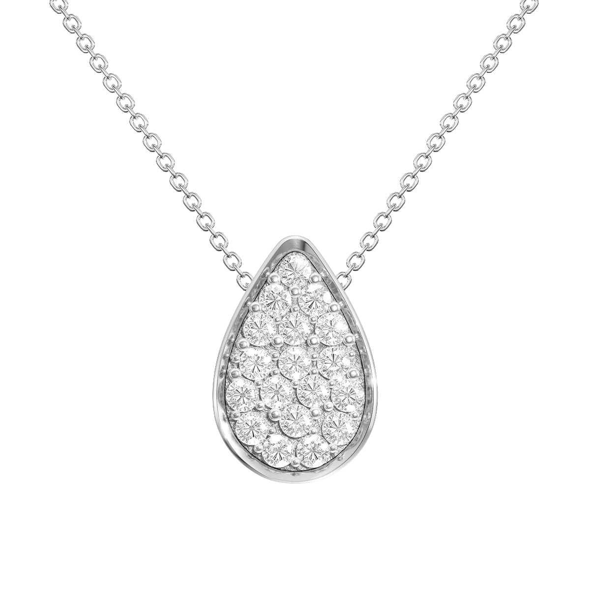 Love in a Jewel Full Love Drop Pendant