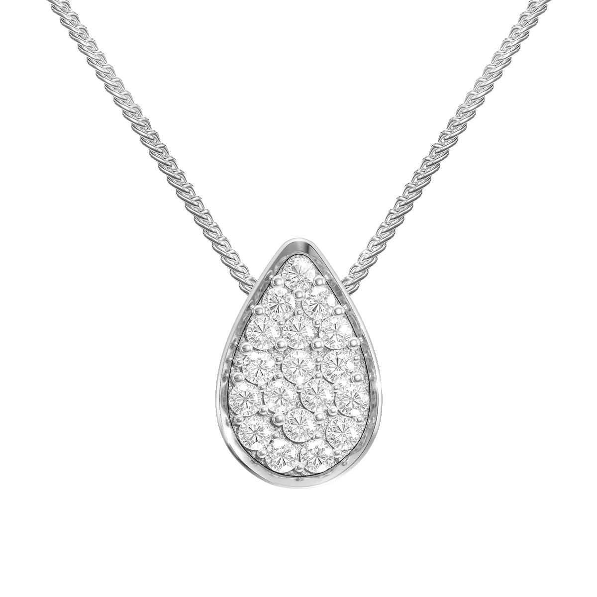 Love in a Jewel Full Love Drop Pendant