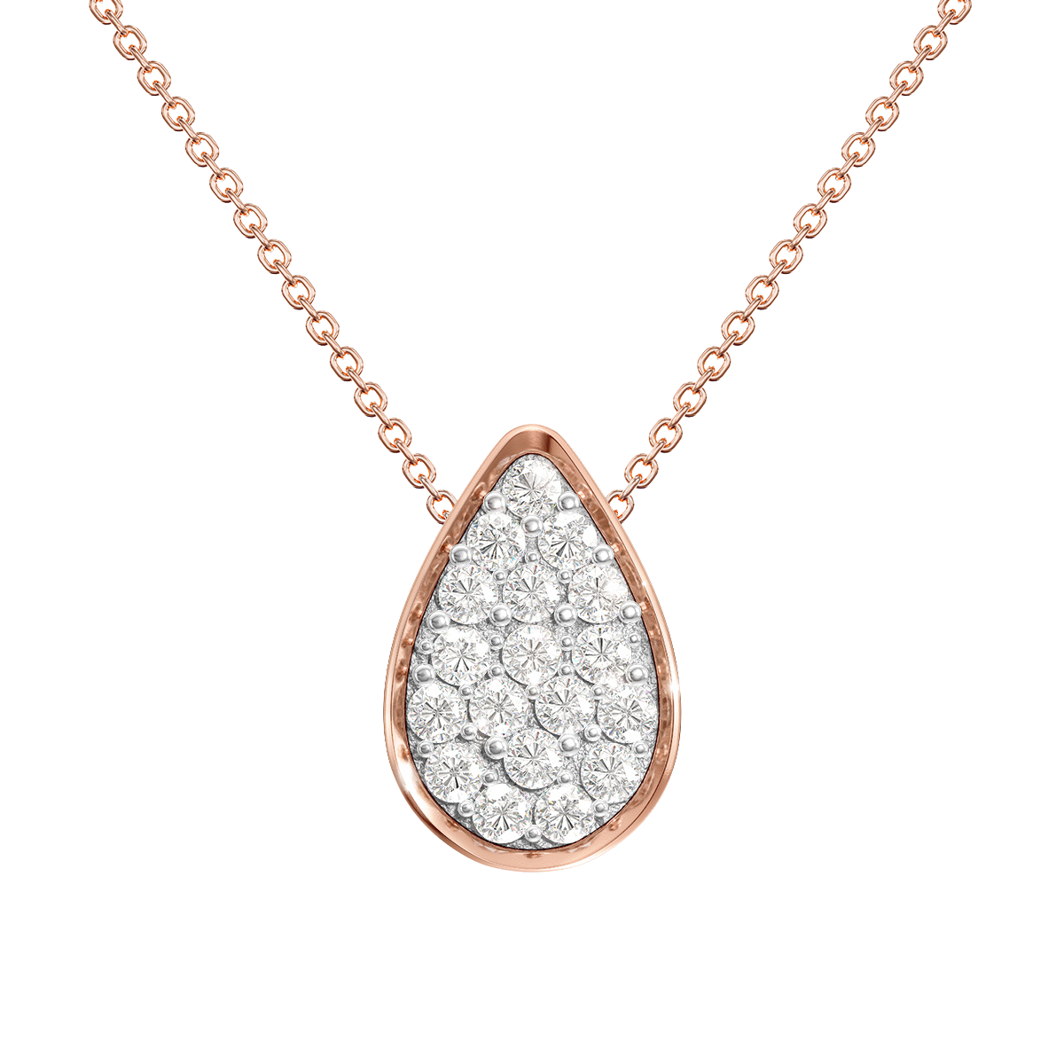 Love in a Jewel Full Love Drop Pendant
