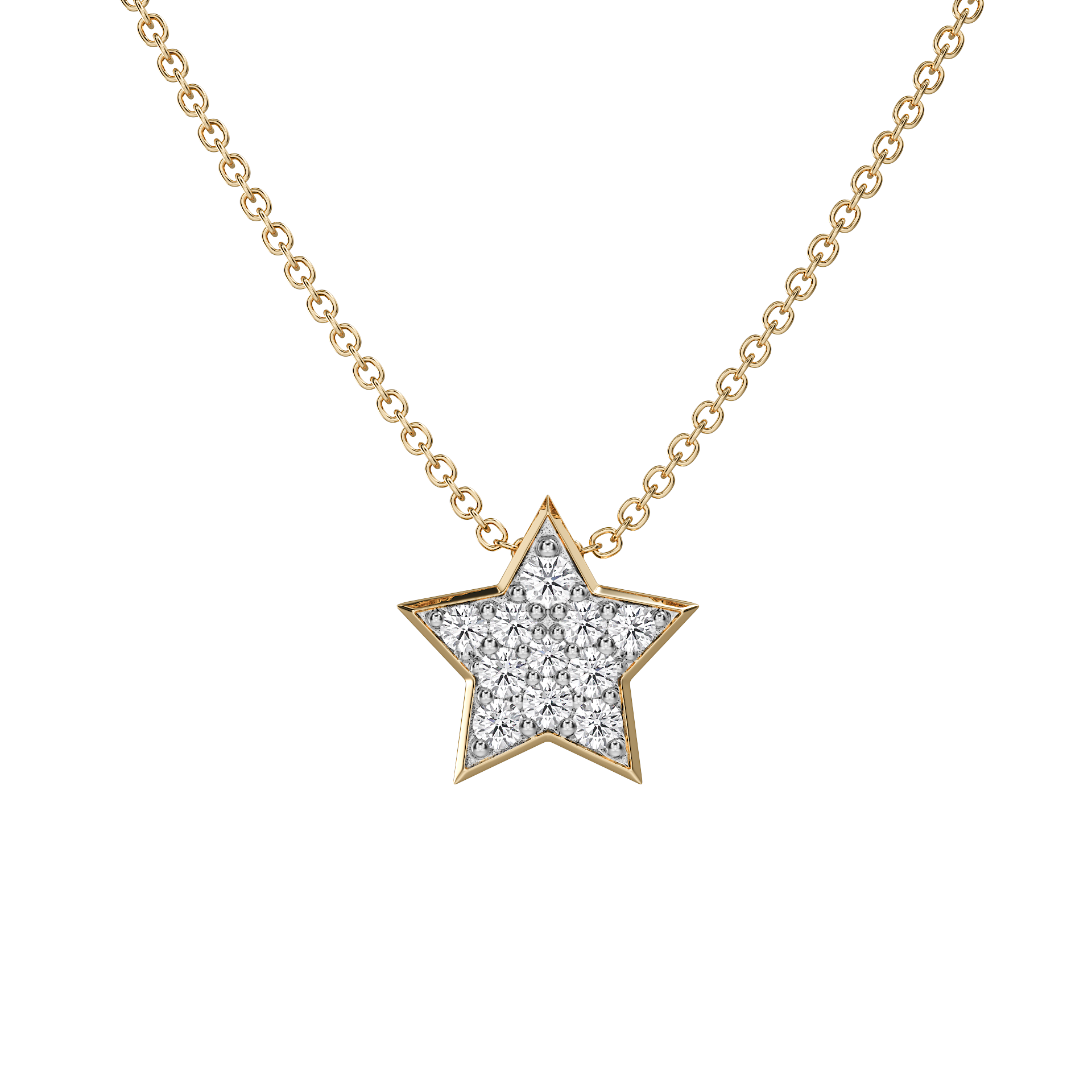 Love in a Jewel Full Star Pendant
