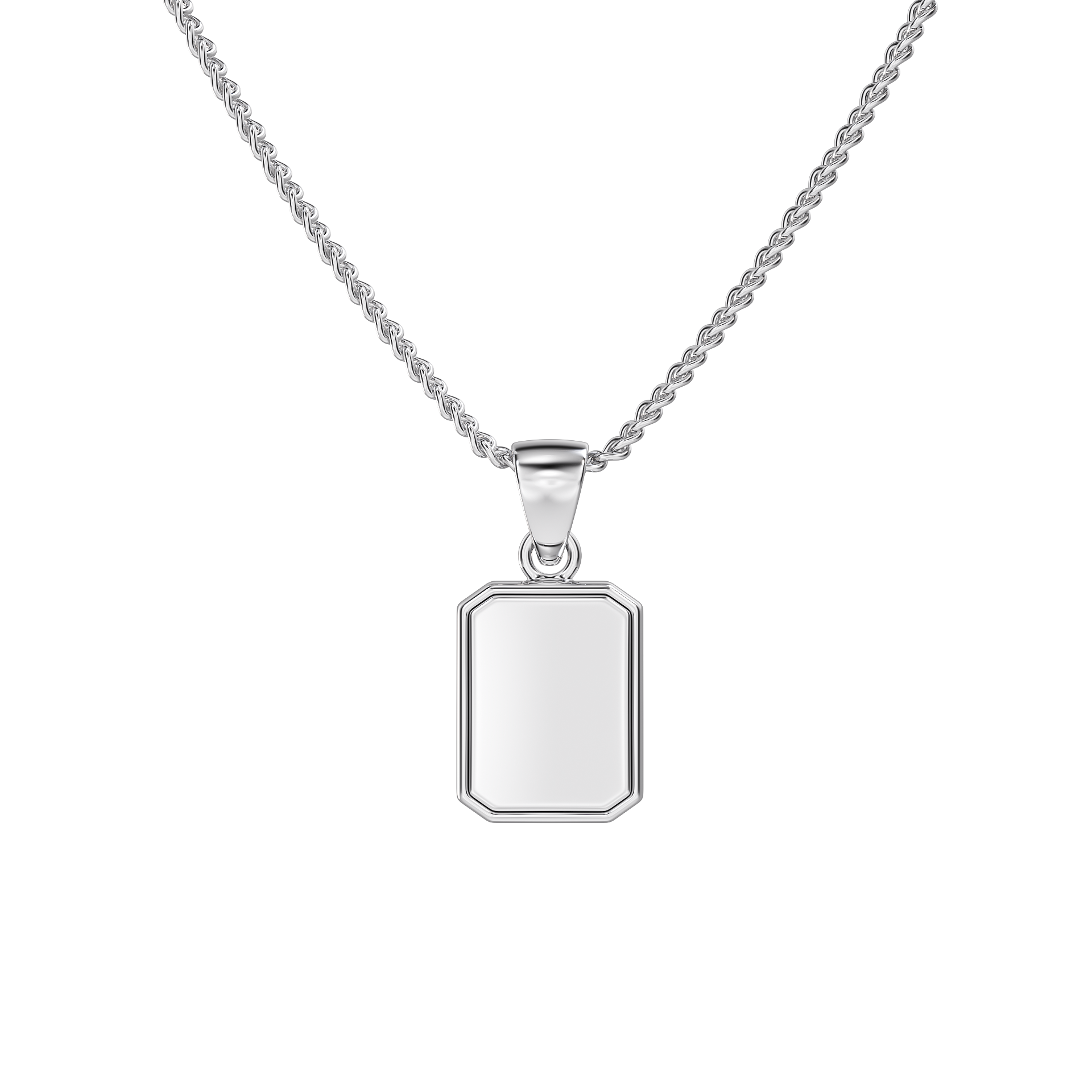 Love in a Jewel Plain Treasure Box Pendant