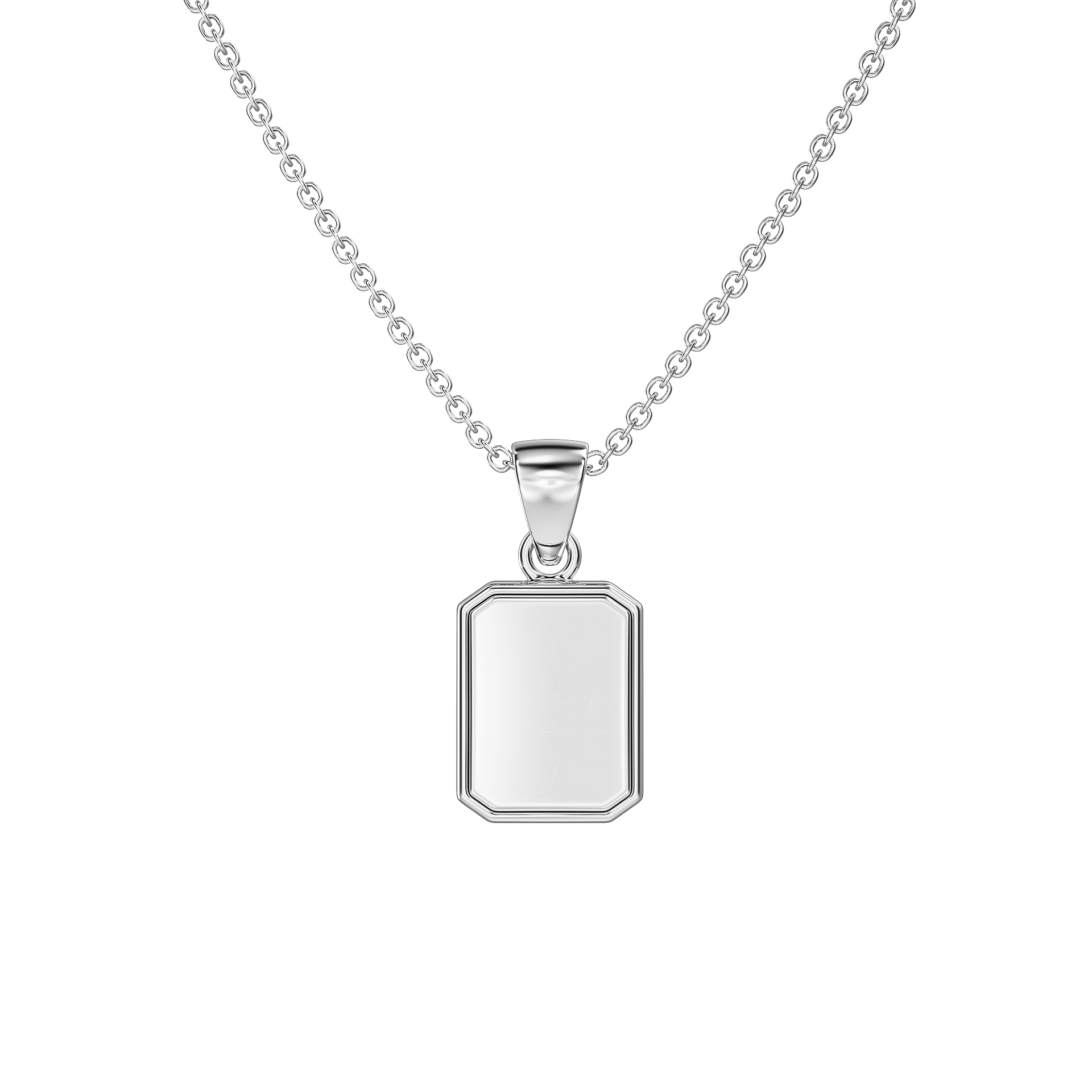 Love in a Jewel Plain Treasure Box Pendant