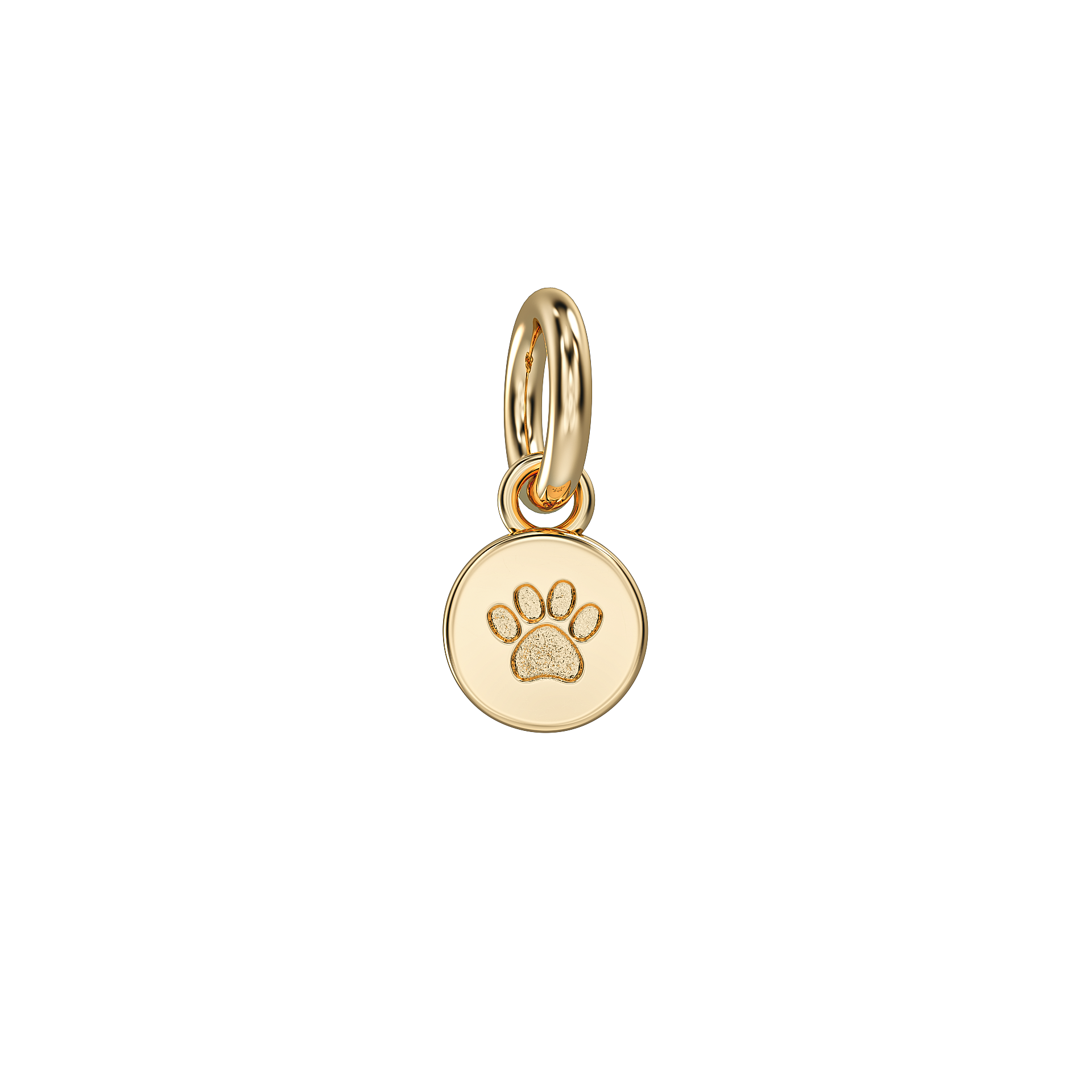 Love in a Jewel Paw Print Chic Charm