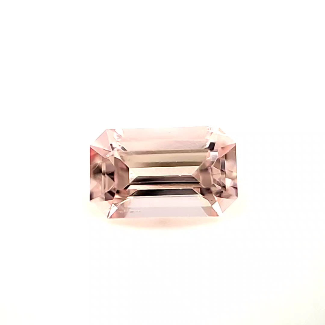 1.84ct Emerald Cut Morganite (Loose)