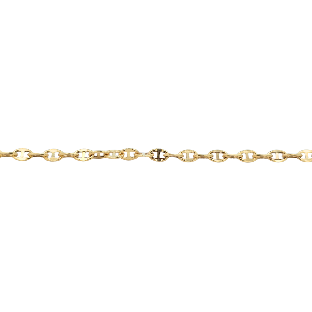 9k Yellow Gold Gucci Link Bracelet