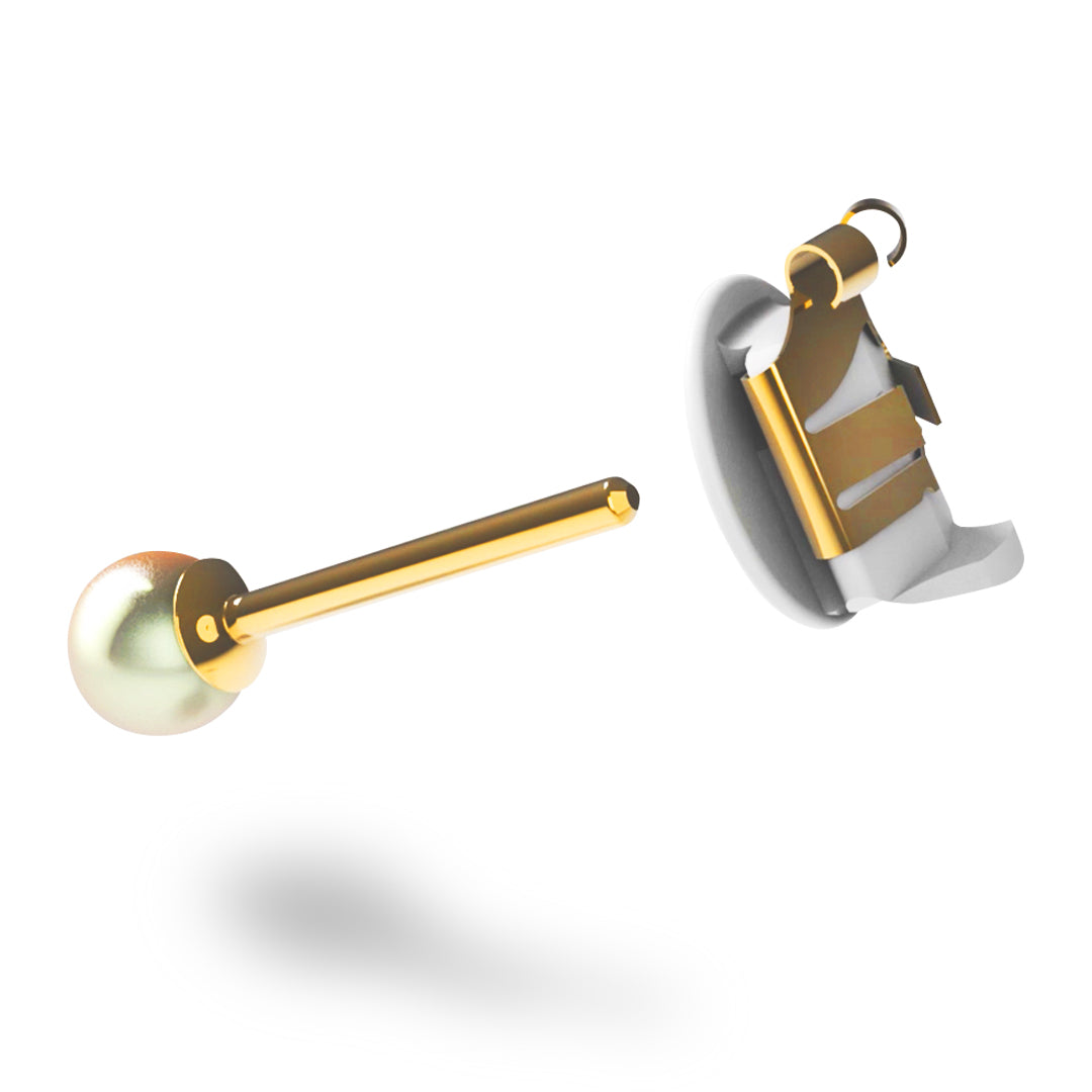 Lox Secure Earring Backs - Silver Tone