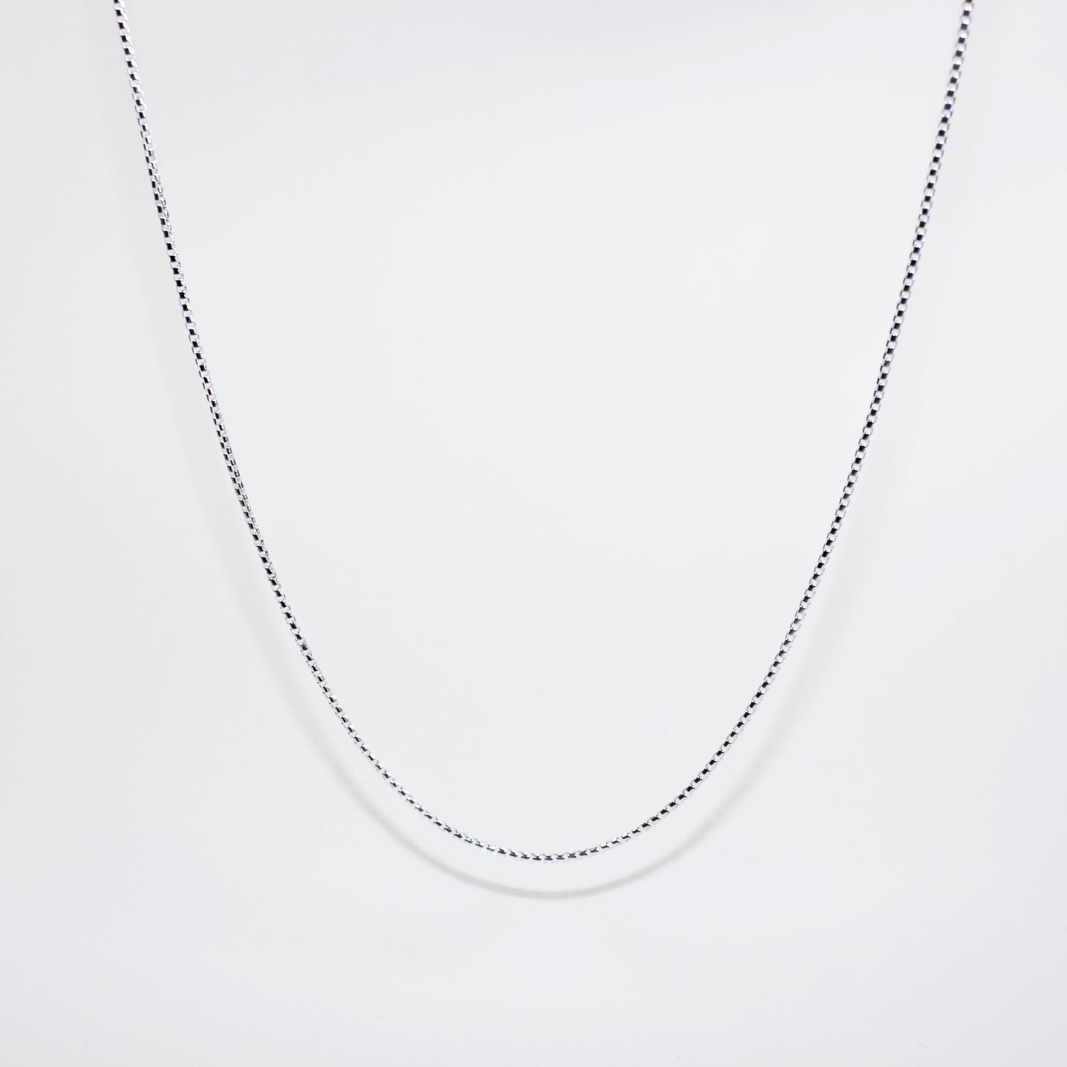 Sterling Silver Round Box Chain