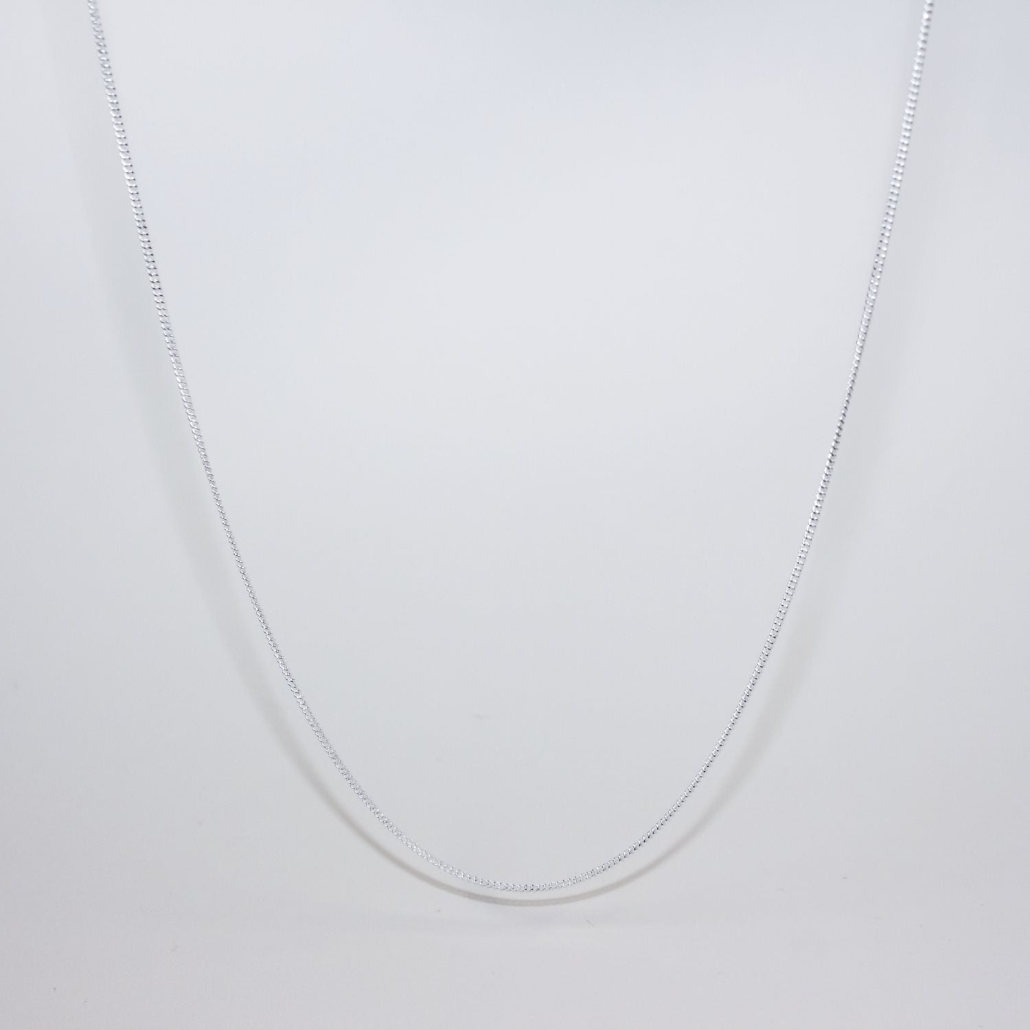 Diamond Cut Curb Chain - 45cm