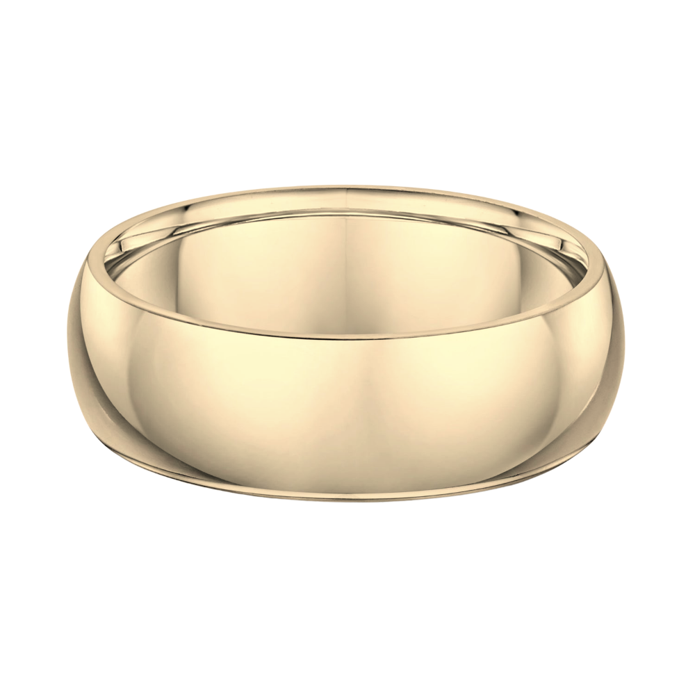 'Jameson' Heavy Dome Wedding Band