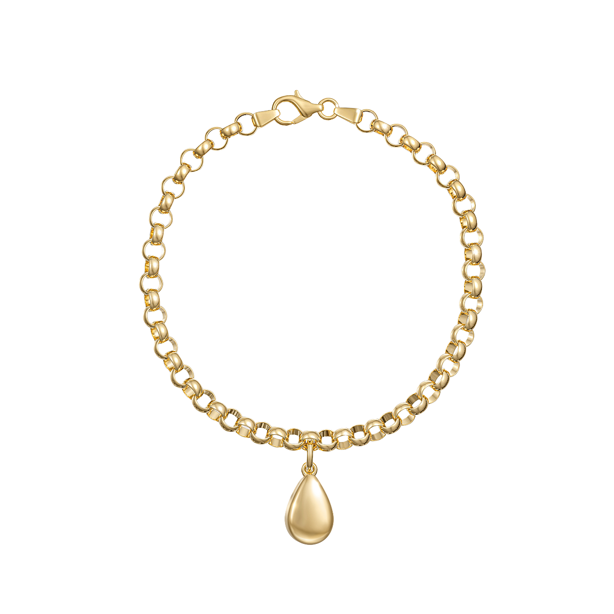 Love in a Jewel Plain Love Drop Charm