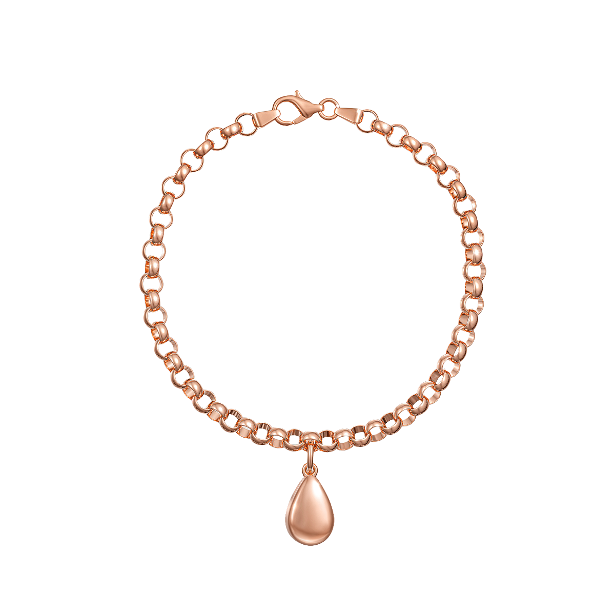 Love in a Jewel Plain Love Drop Charm