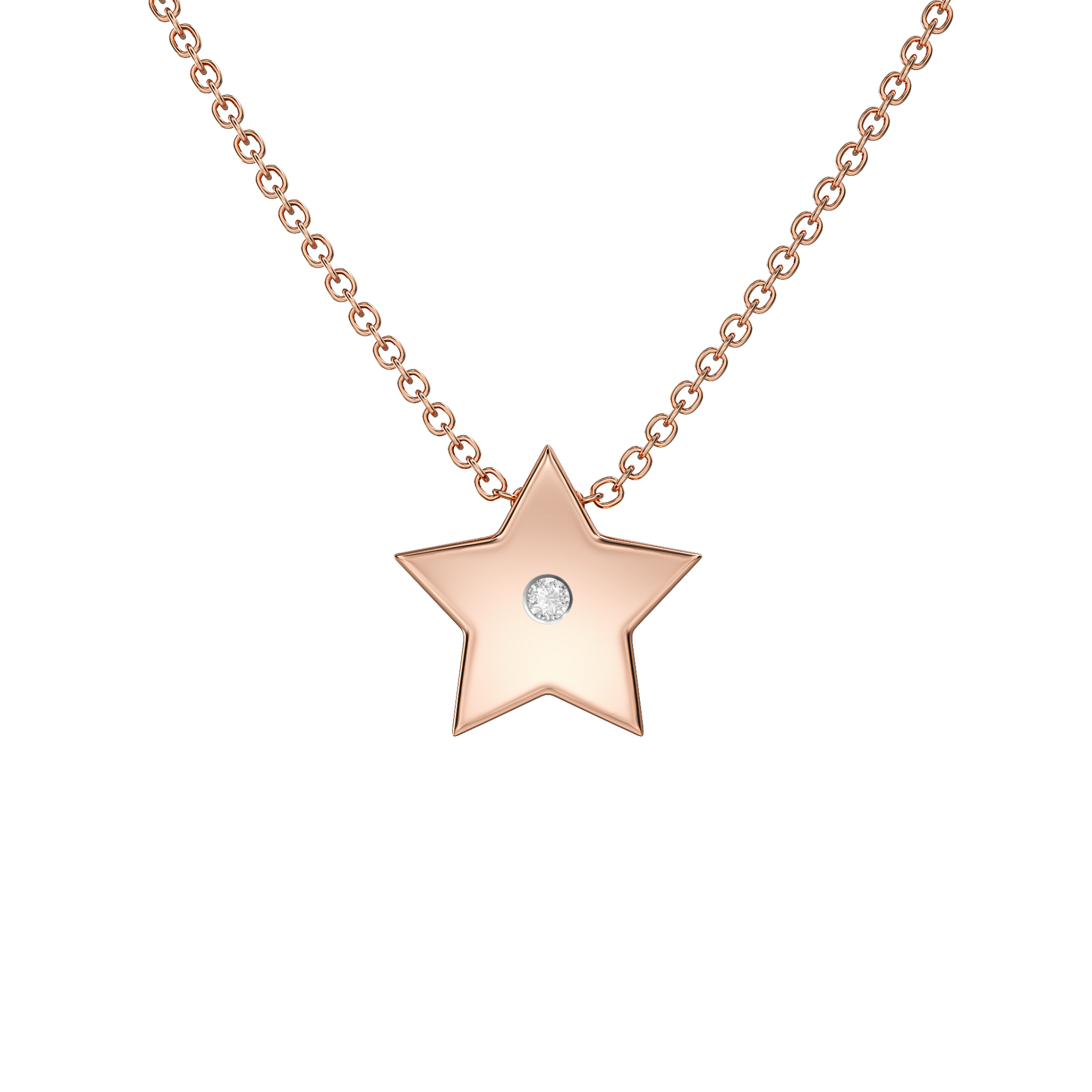 Love in a Jewel Star Pendant
