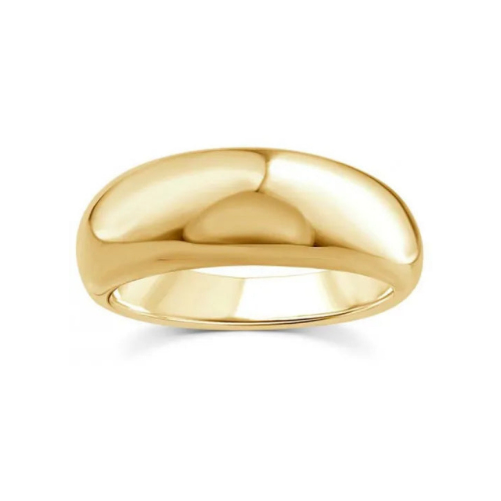 Gold Vermeil Dome Ring