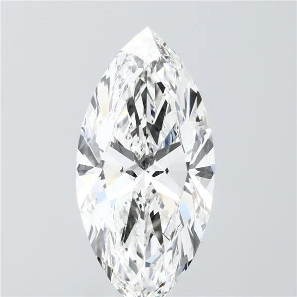 2.53ct Marquise Lab Grown Diamond (Colour F, Clarity VVS2, IGI Certified)