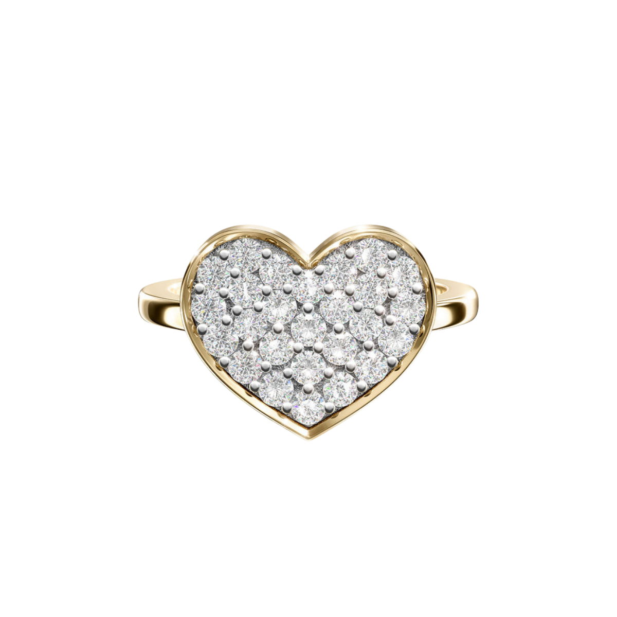 Love in a Jewel Full Heart Ring