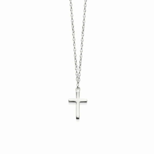 Silver Tiny Treasures Cross Necklace