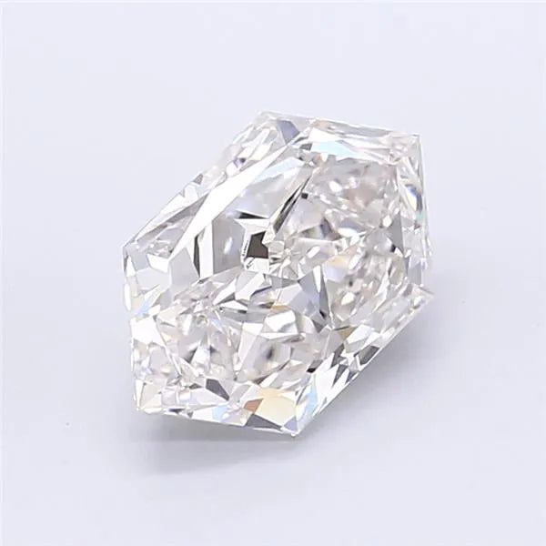 3.05ct Hexagonal Lab Grown Diamond (Colour F, Clarity VS1, IGI Certified)
